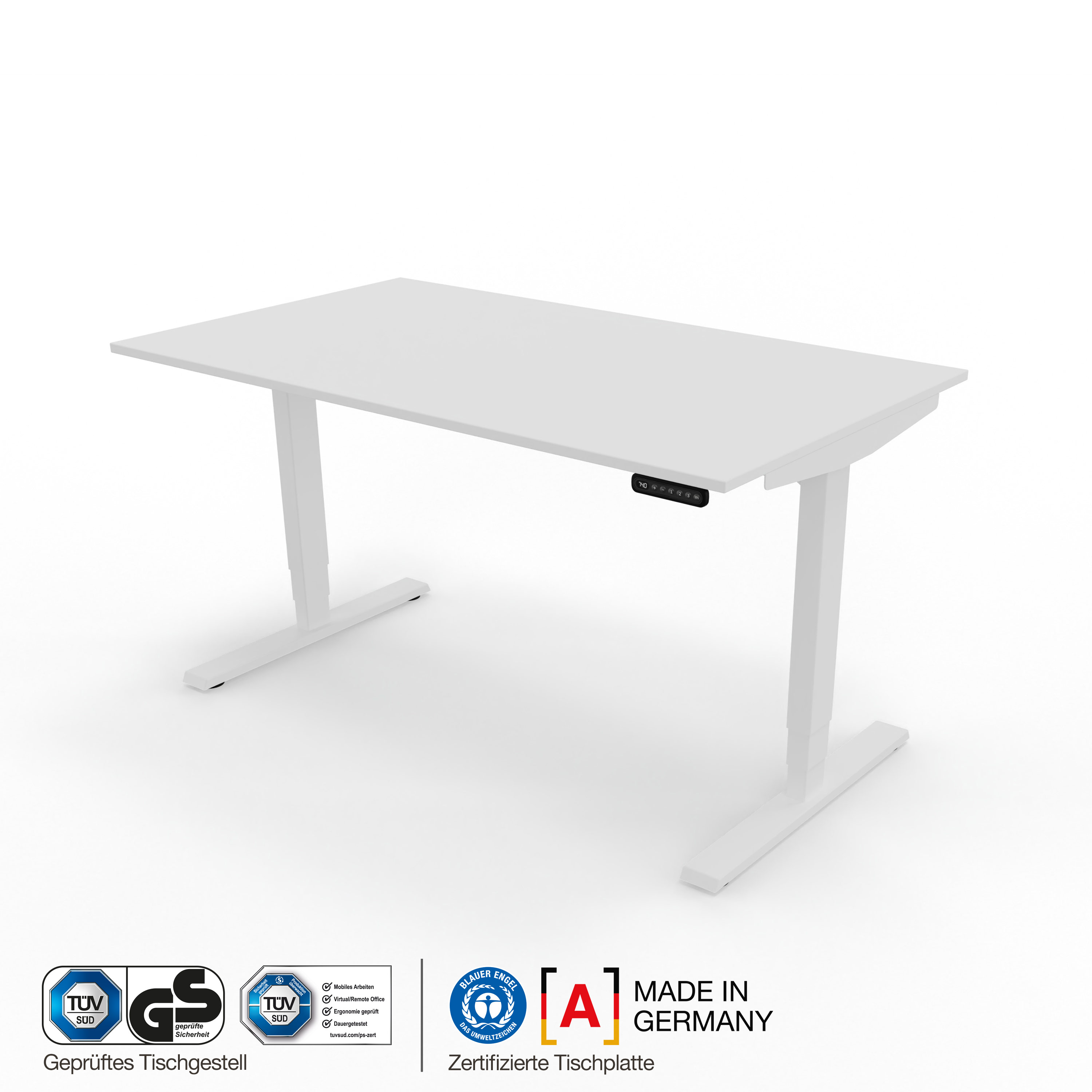 Elektrisch höhenverstellbarer Schreibtisch Y-Line