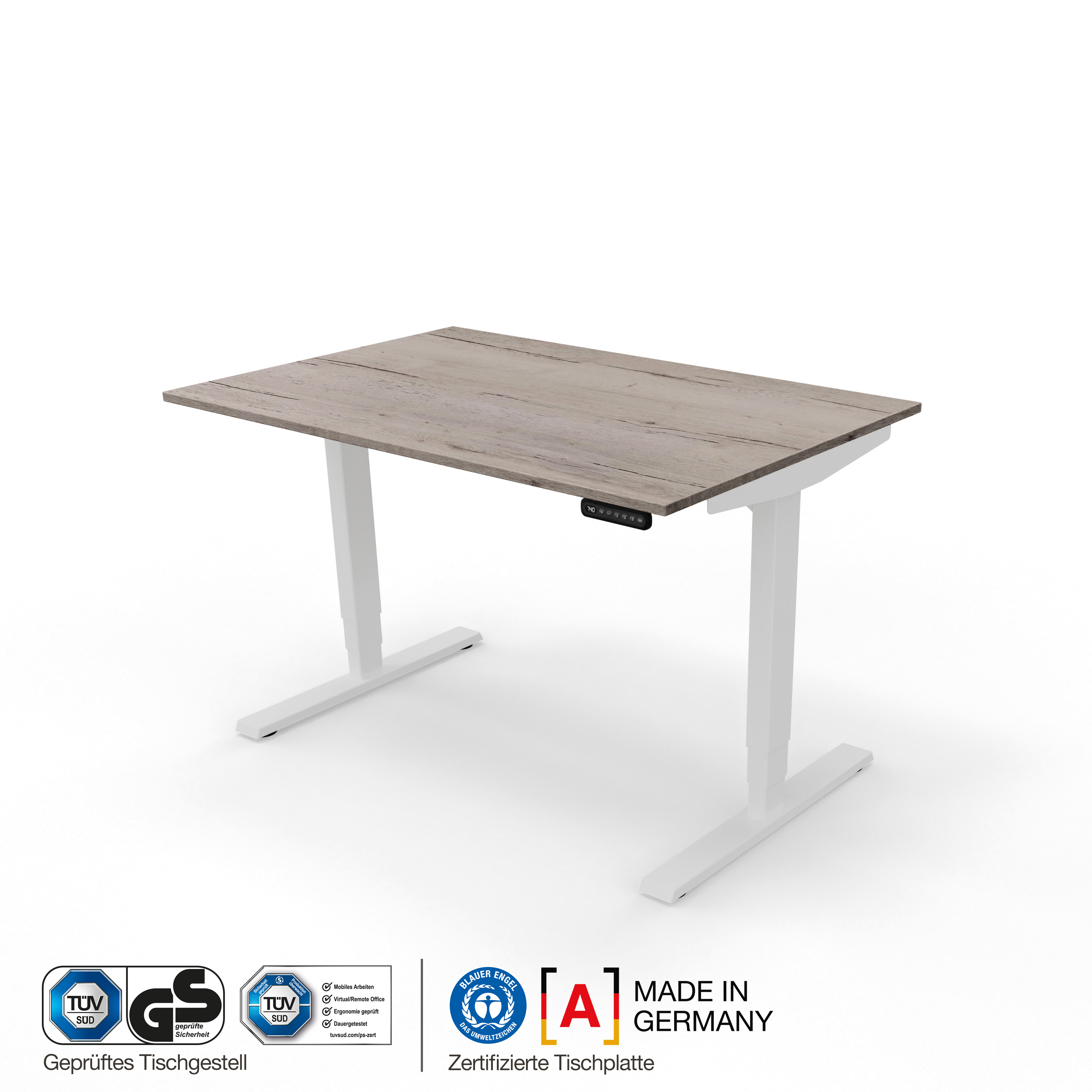 Elektrisch höhenverstellbarer Schreibtisch Y-Line