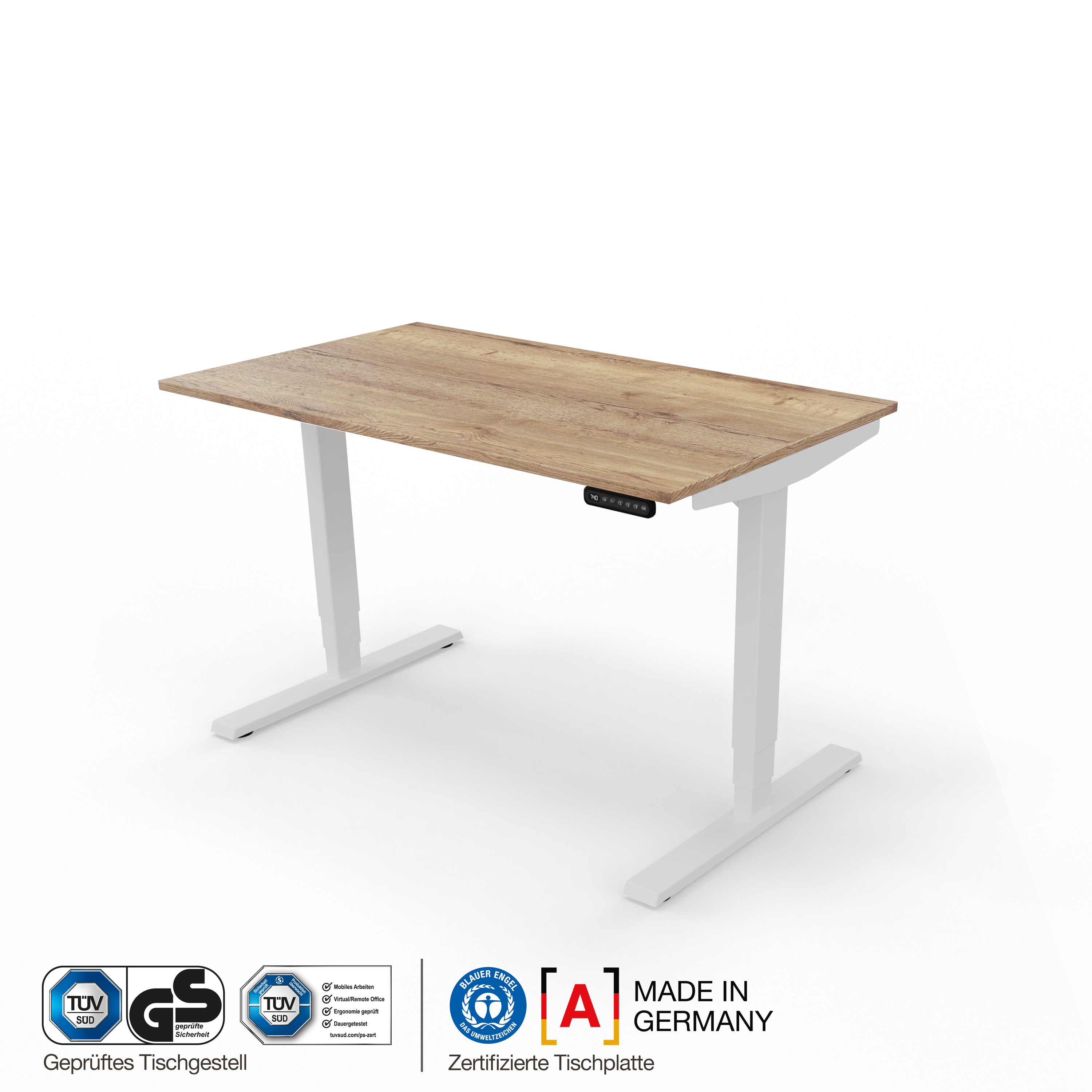 Elektrisch höhenverstellbarer Schreibtisch Y-Line