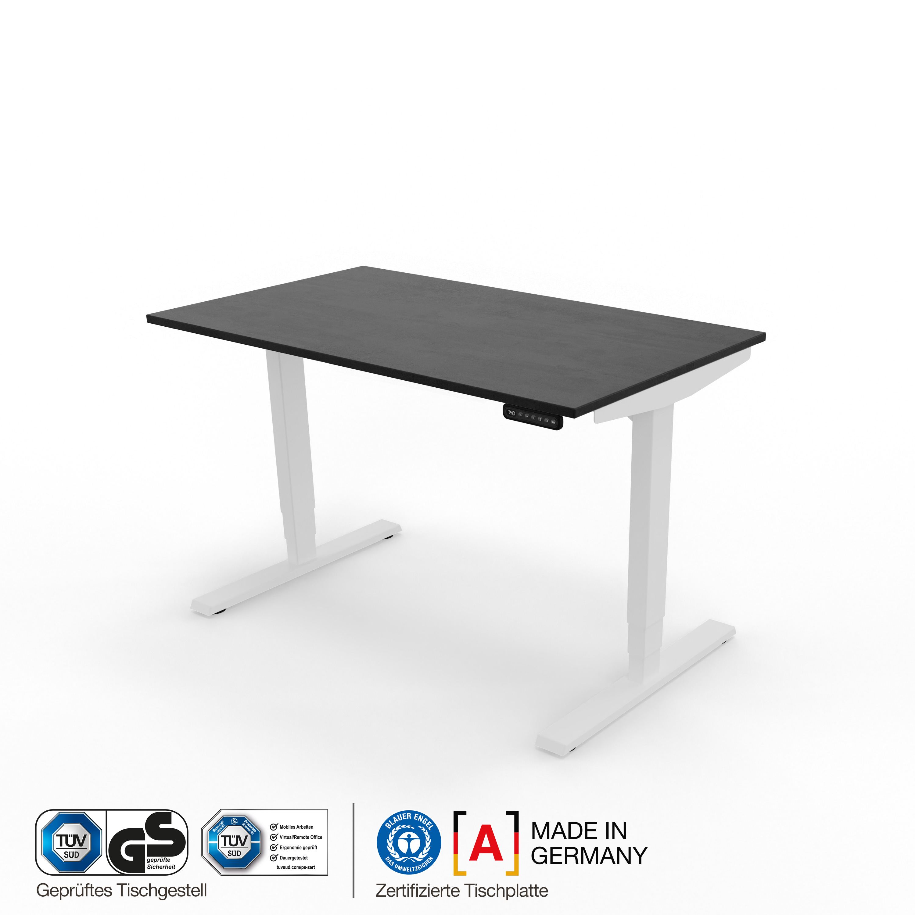 Elektrisch höhenverstellbarer Schreibtisch Y-Line