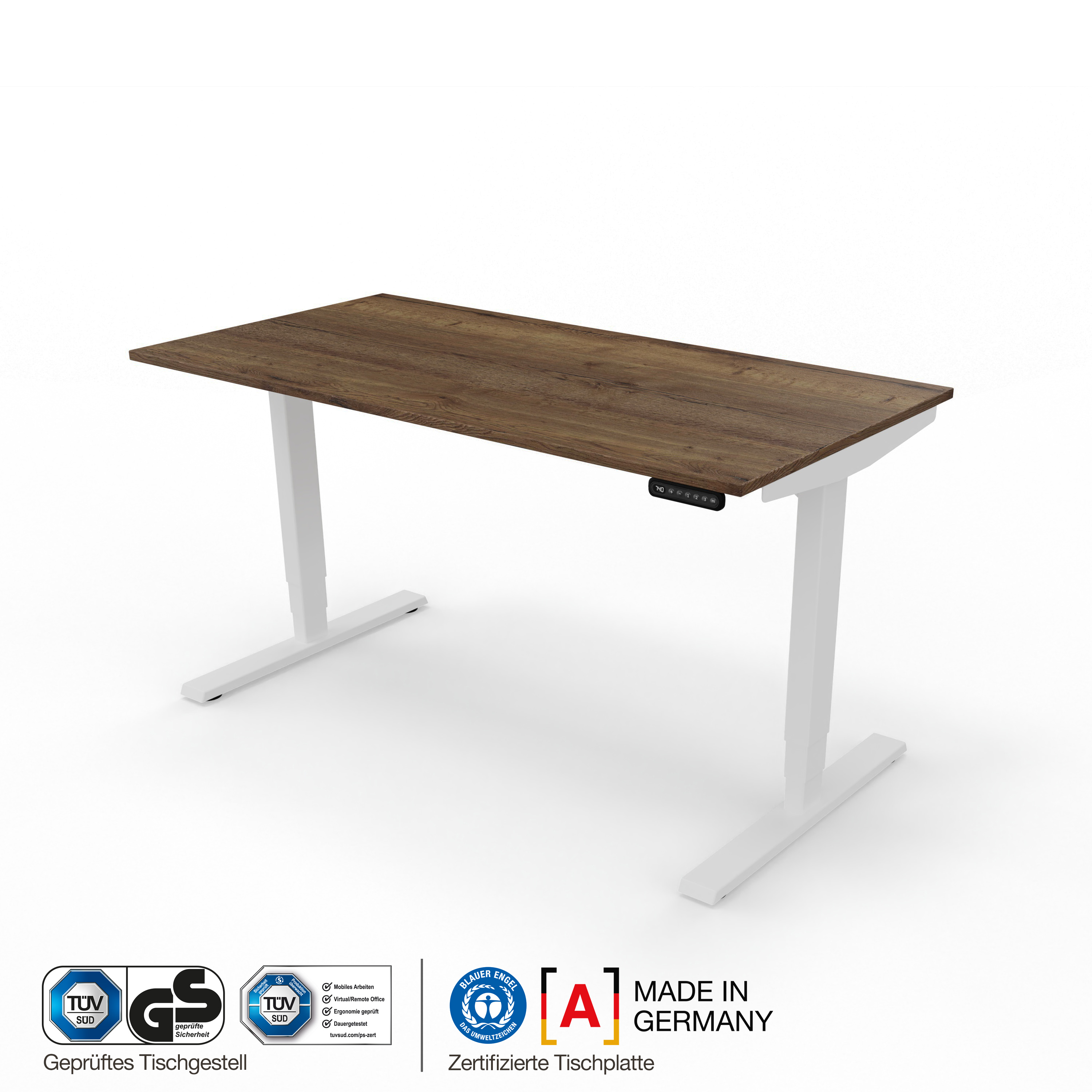 Elektrisch höhenverstellbarer Schreibtisch Y-Line